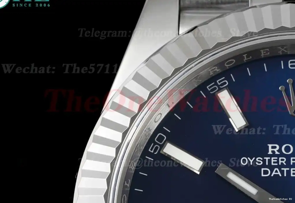 SS Datejust 126334 Blue Jub Flt VSF 904L SS VS3235 41mm Stk 0526